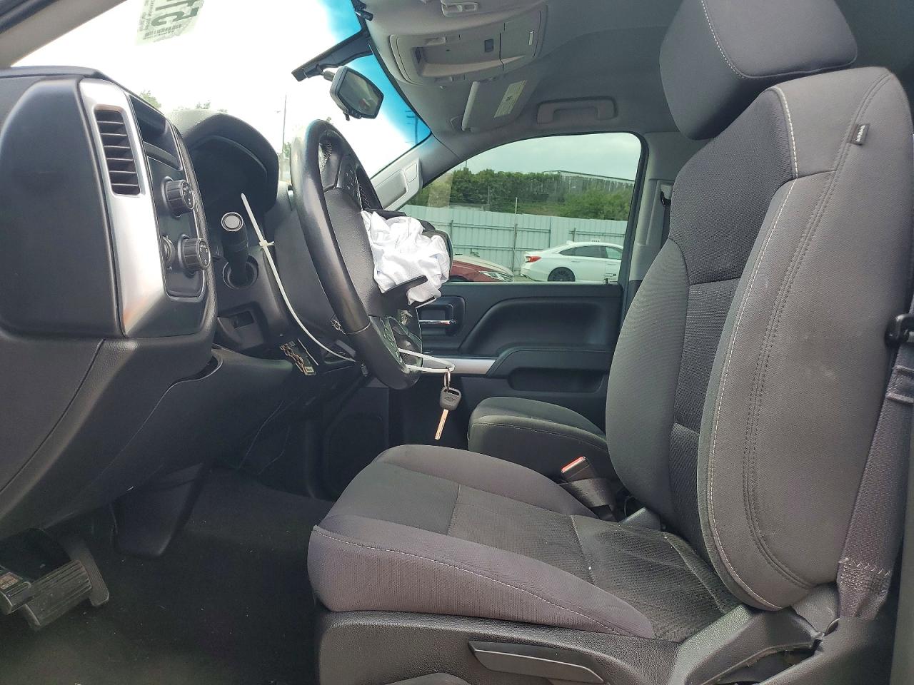 2014 Chevrolet Silverado K1500 Lt Silver vin: 3GCUKREC1EG226571
