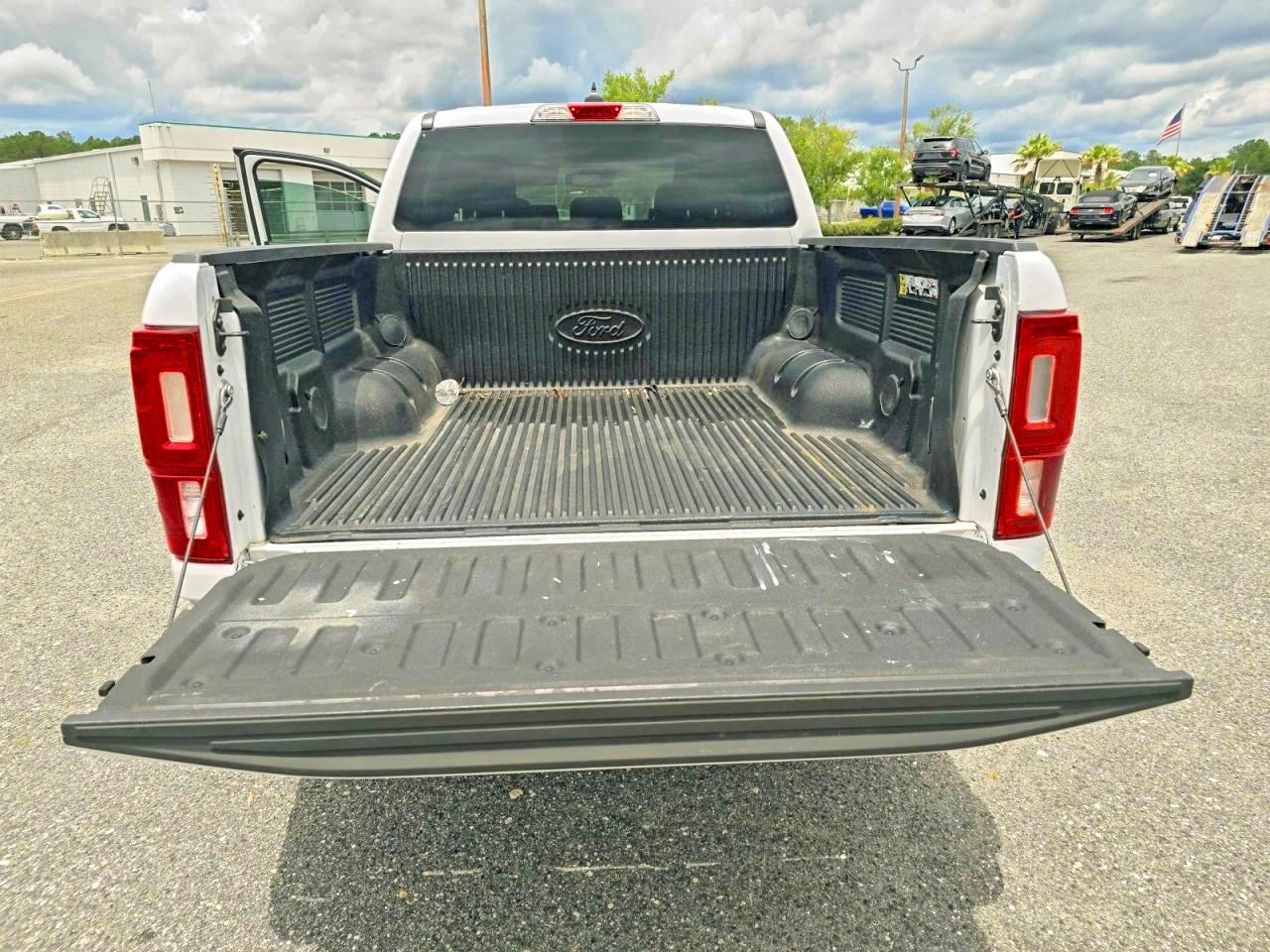 2021 Ford Ranger Xl White vin: 1FTER4FH5MLD35677