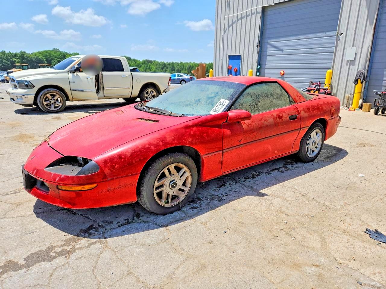 1995 Chevrolet Camaro Red vin: 2G1FP22S9S2104111