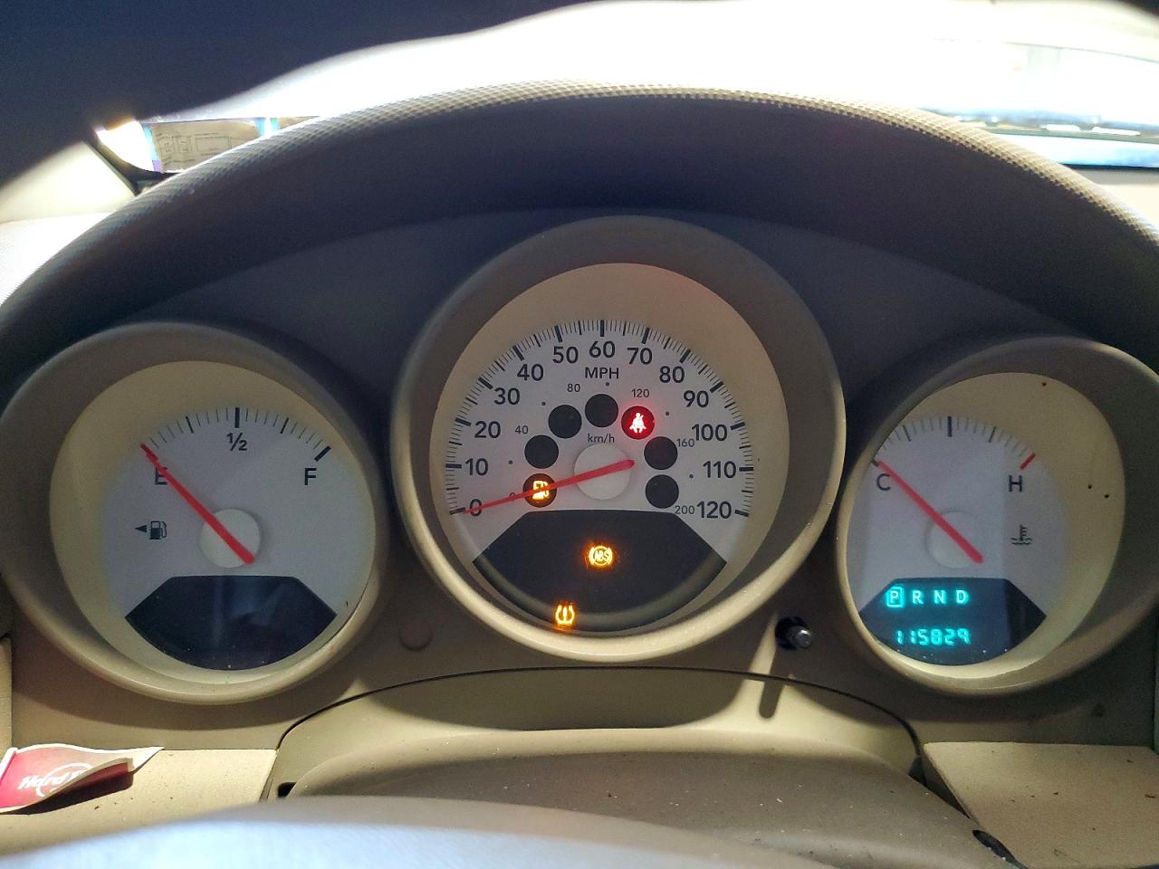 2008 Dodge Caliber Tan vin: 1B3HB28BX8D533073