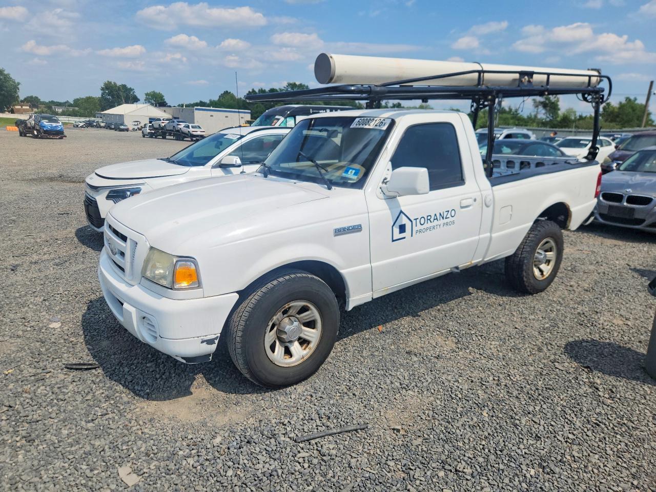2008 Ford Ranger White vin: 1FTYR11U38PA94913