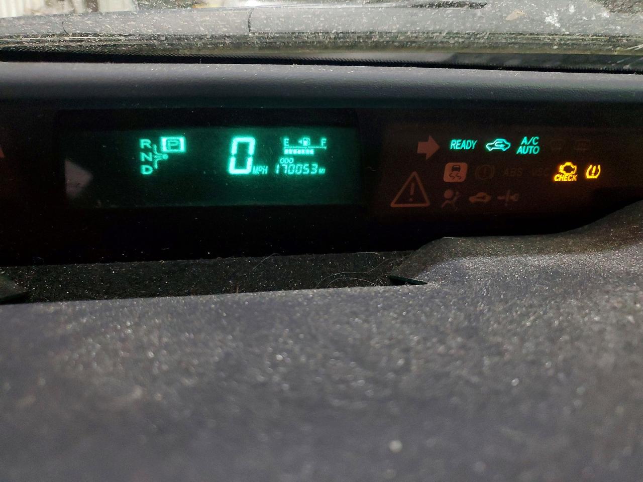 2007 Toyota Prius Base Серый vin: JTDKB20U673246142
