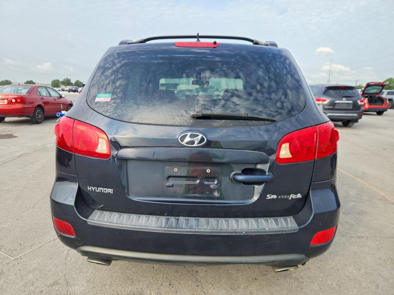 2007 Hyundai Santa Fe Se Blue vin: 5NMSH13EX7H054415