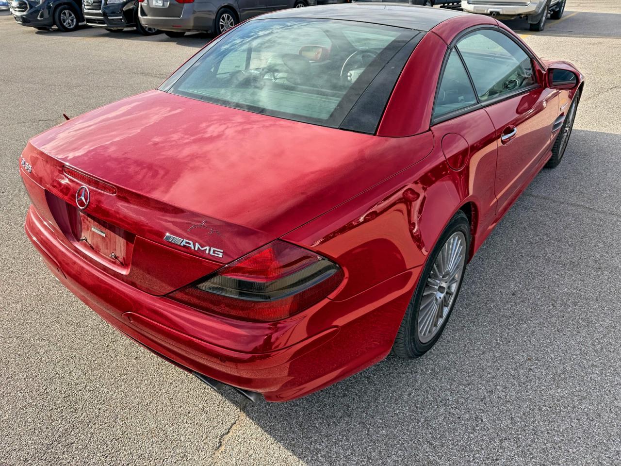 2005 Mercedes-benz Sl 55 Amg Red vin: WDBSK74F05F089873