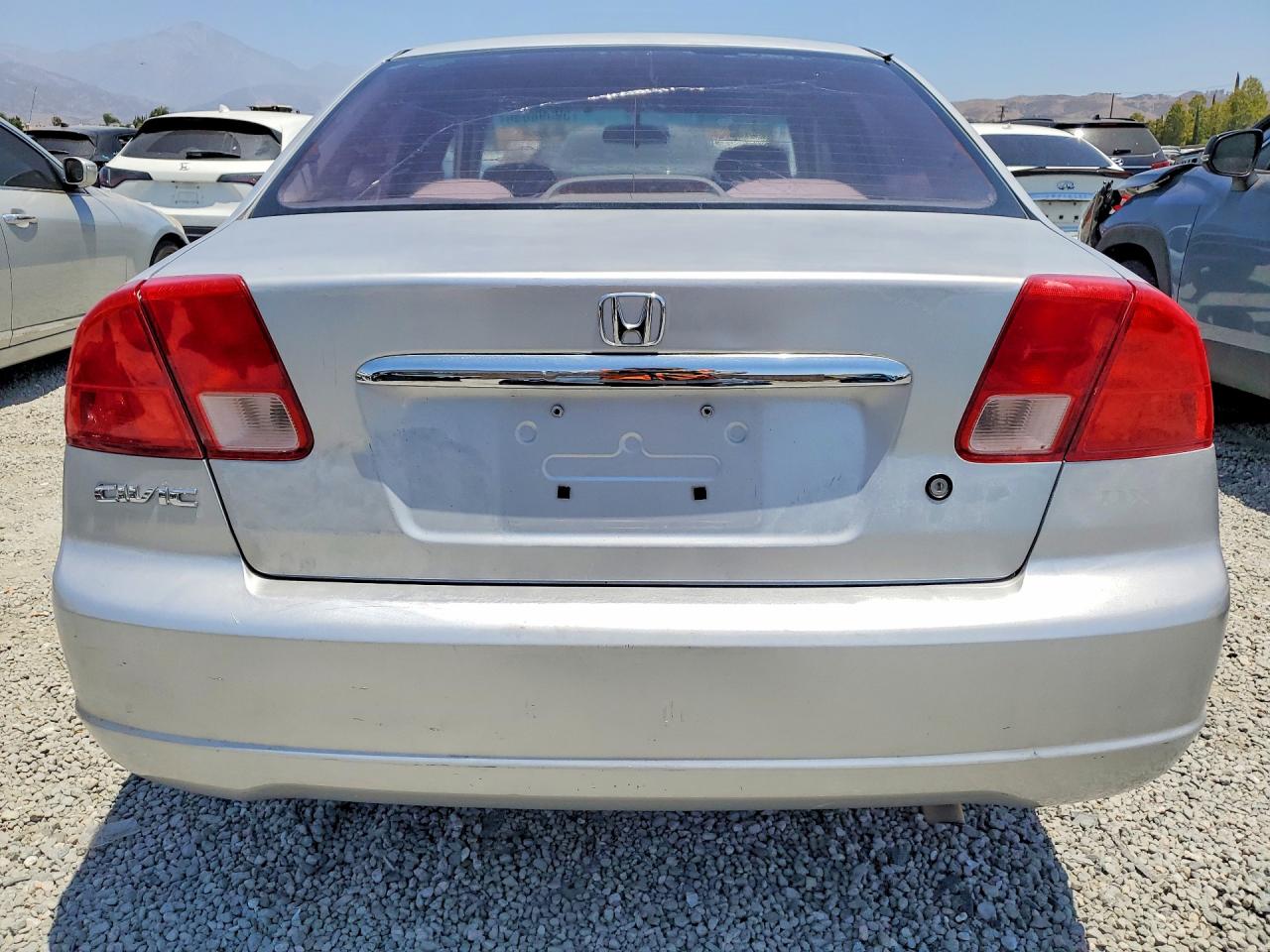 2001 Honda Civic Dx Silver vin: 2HGES16221H561944