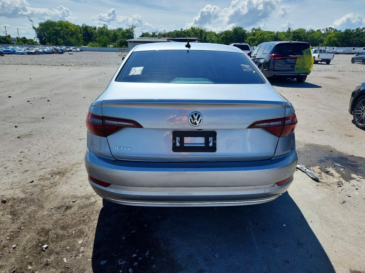 2020 Volkswagen Jetta S Silver vin: 3VWCB7BU7LM022124