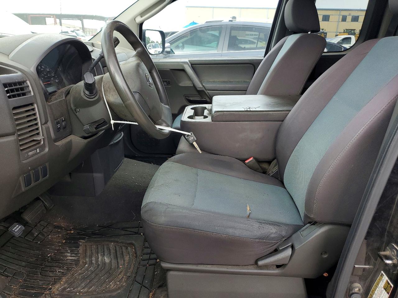 2007 Nissan Titan Xe Black vin: 1N6AA06A37N234483