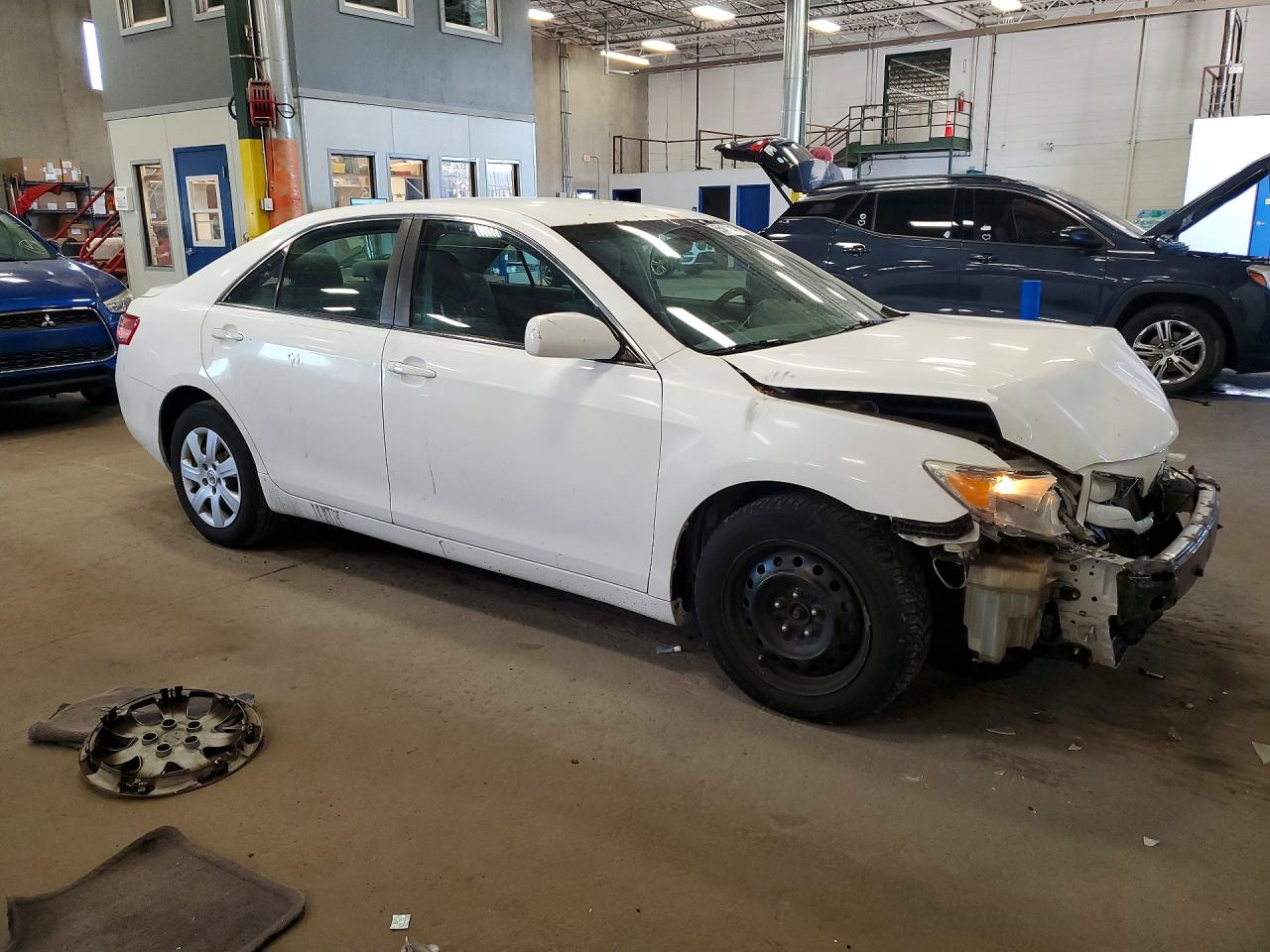 2011 Toyota Camry Le White vin: 4T4BF3EK5BR167969
