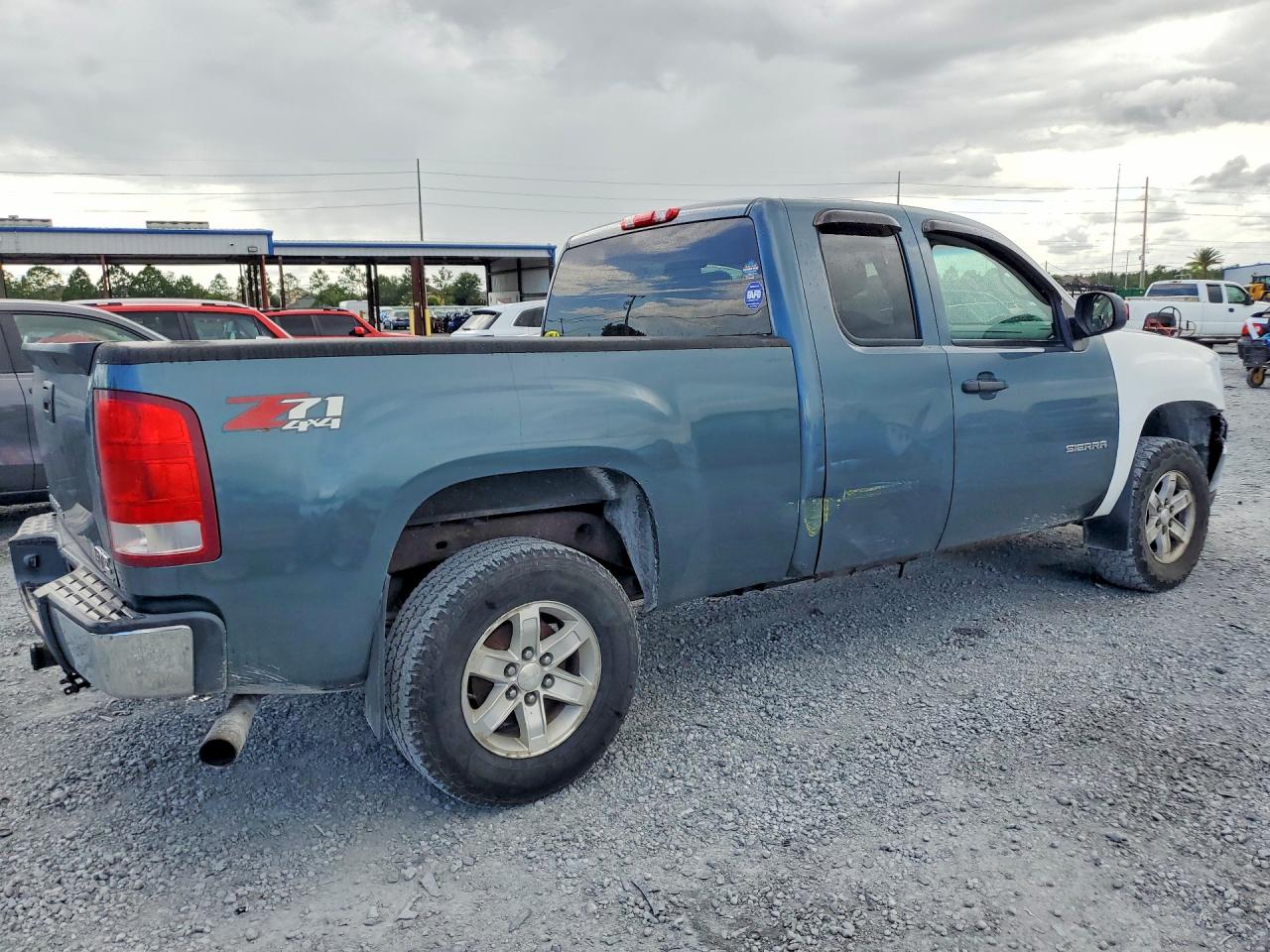 2013 Gmc Sierra K1500 Sle Blue vin: 1GTR2VE74DZ392065
