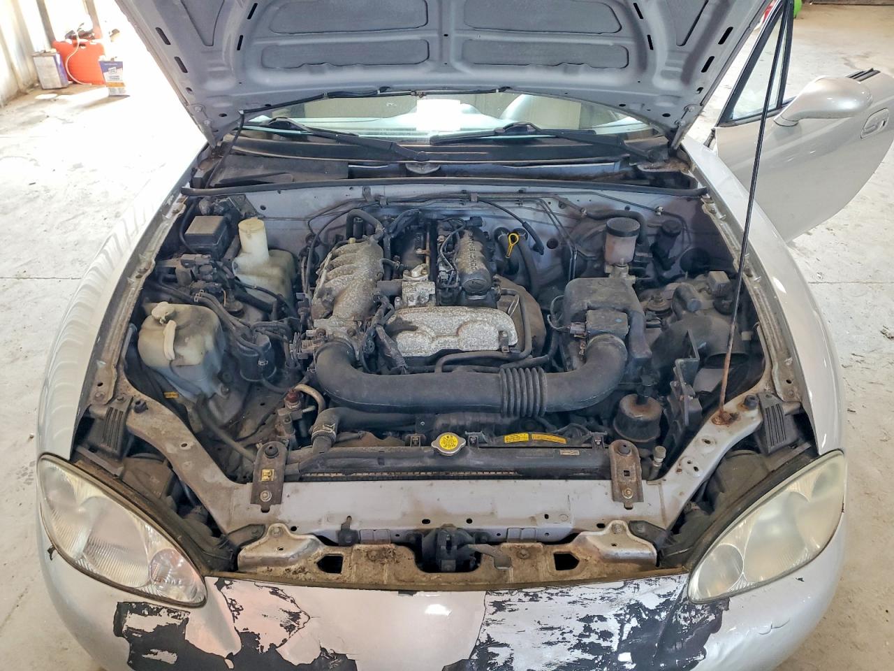 2001 Mazda Mx-5 Miata Base Silver vin: JM1NB353110218616