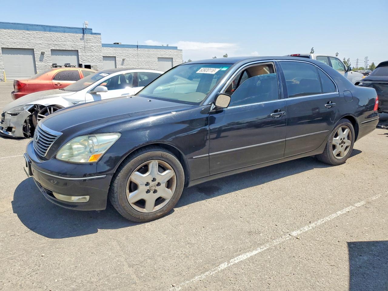 2004 Lexus Ls 430 Gray vin: JTHBN36F740167757
