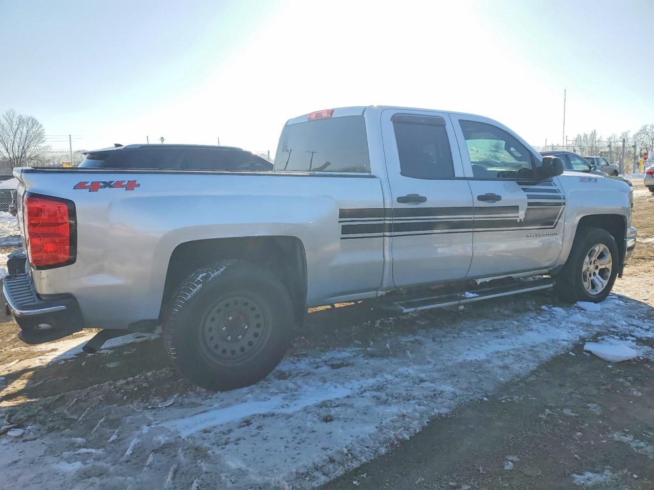 2014 Chevrolet Silverado K1500 Lt Серебряный vin: 1GCVKREC5EZ410562