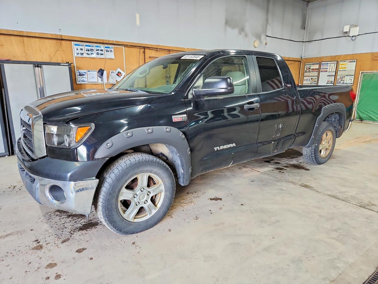 2008 Toyota Tundra Sr5 Black vin: 5TBBV54118S491240