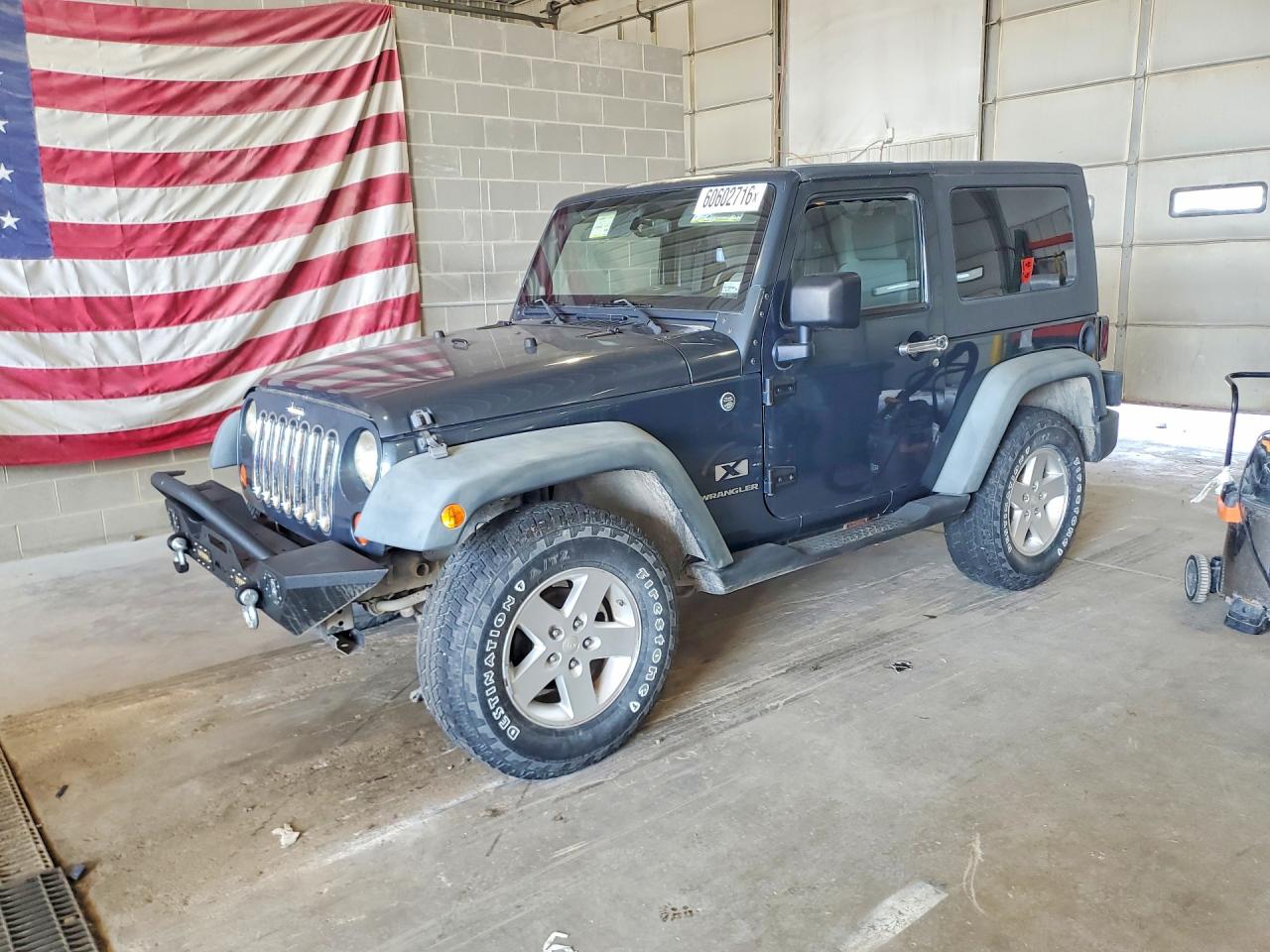 2008 Jeep Wrangler X Gray vin: 1J4FA24108L516773