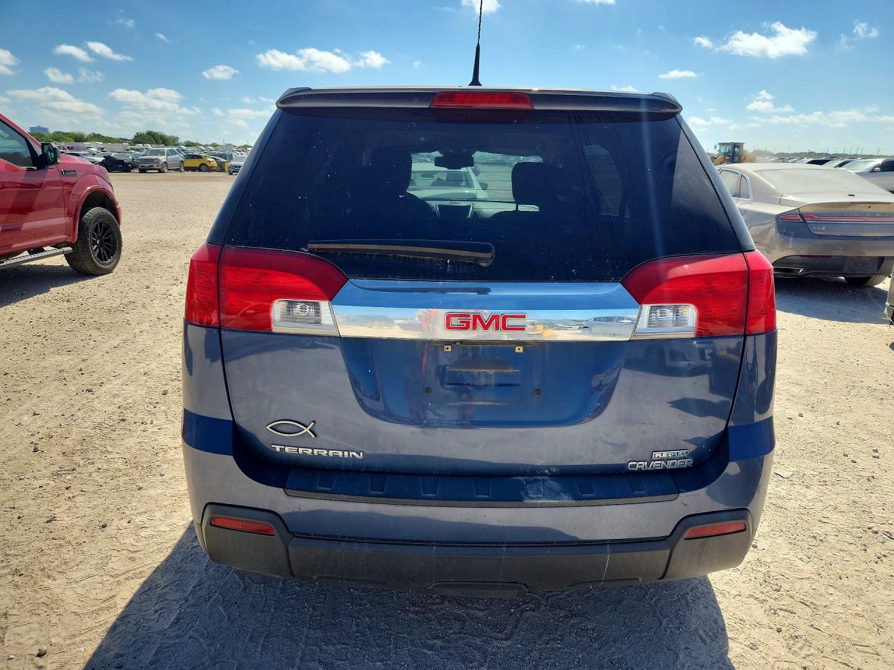 2012 Gmc Terrain Sle Blue vin: 2GKALMEK6C6201575
