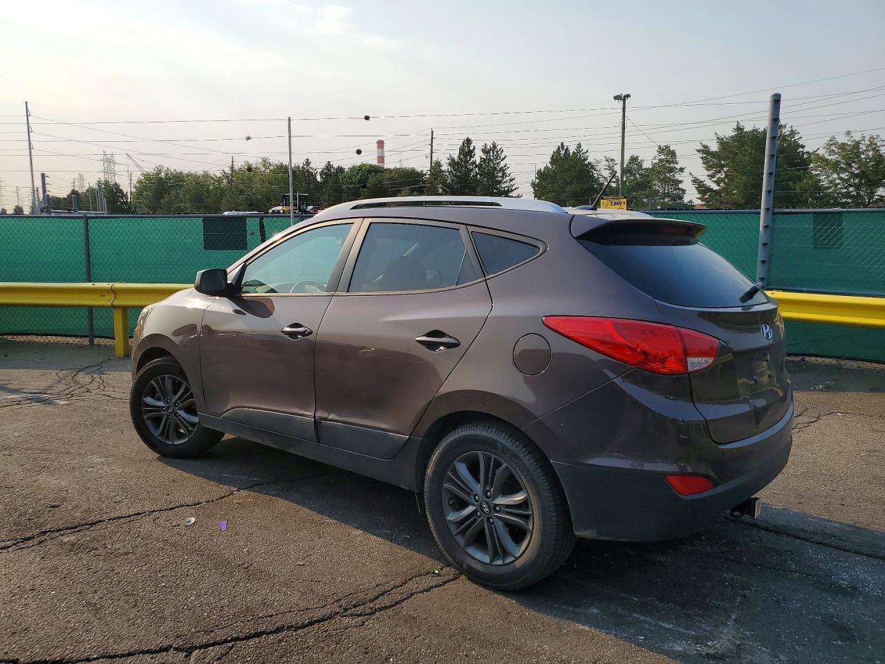 2014 Hyundai Tucson Se Brown vin: KM8JUCAG0EU789994