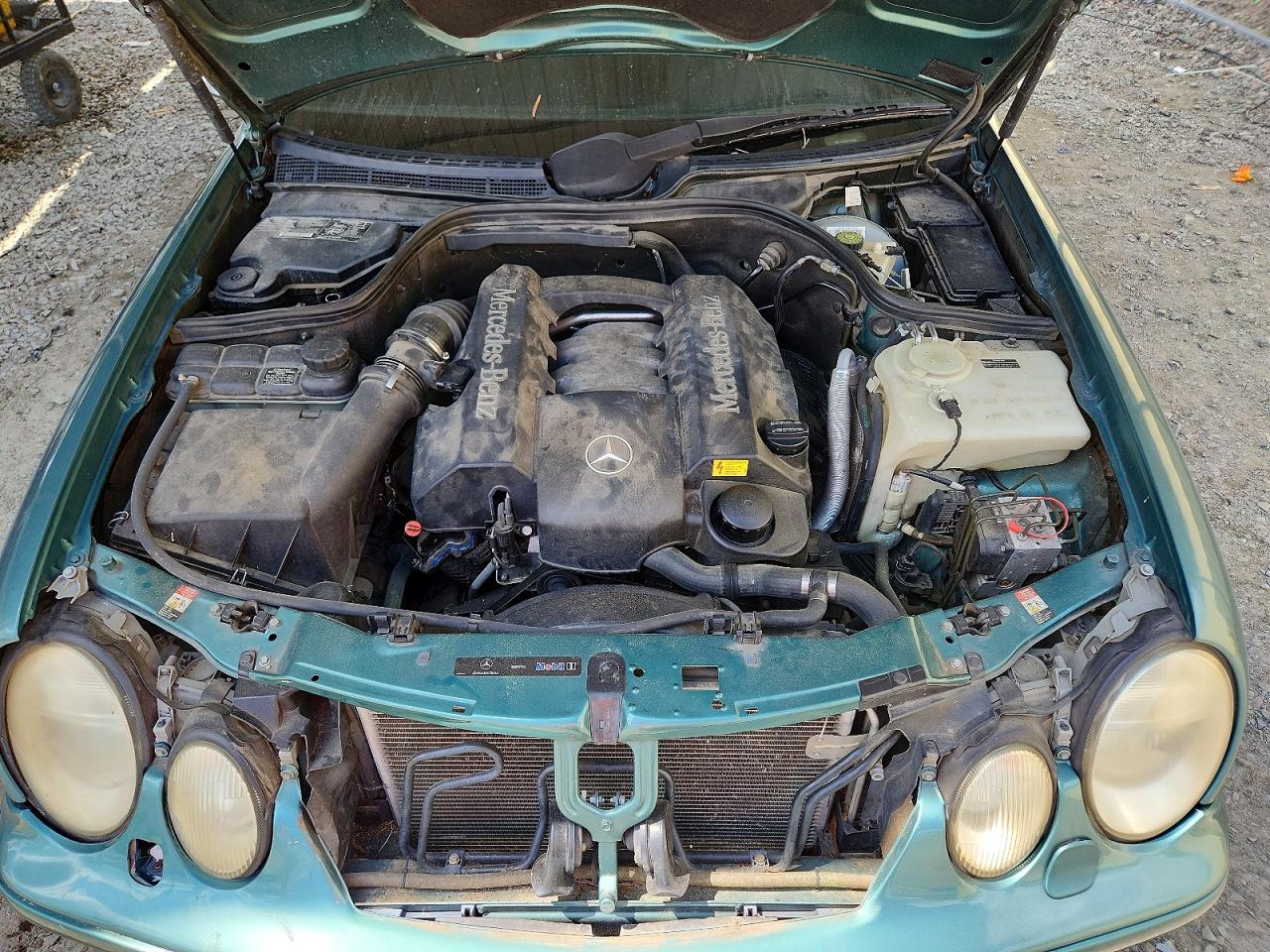 2002 Mercedes-benz Clk 320 Green vin: WDBLK65G22T116266