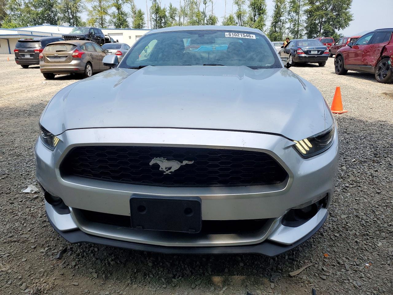 2015 Ford Mustang Silver vin: 1FA6P8TH1F5339390