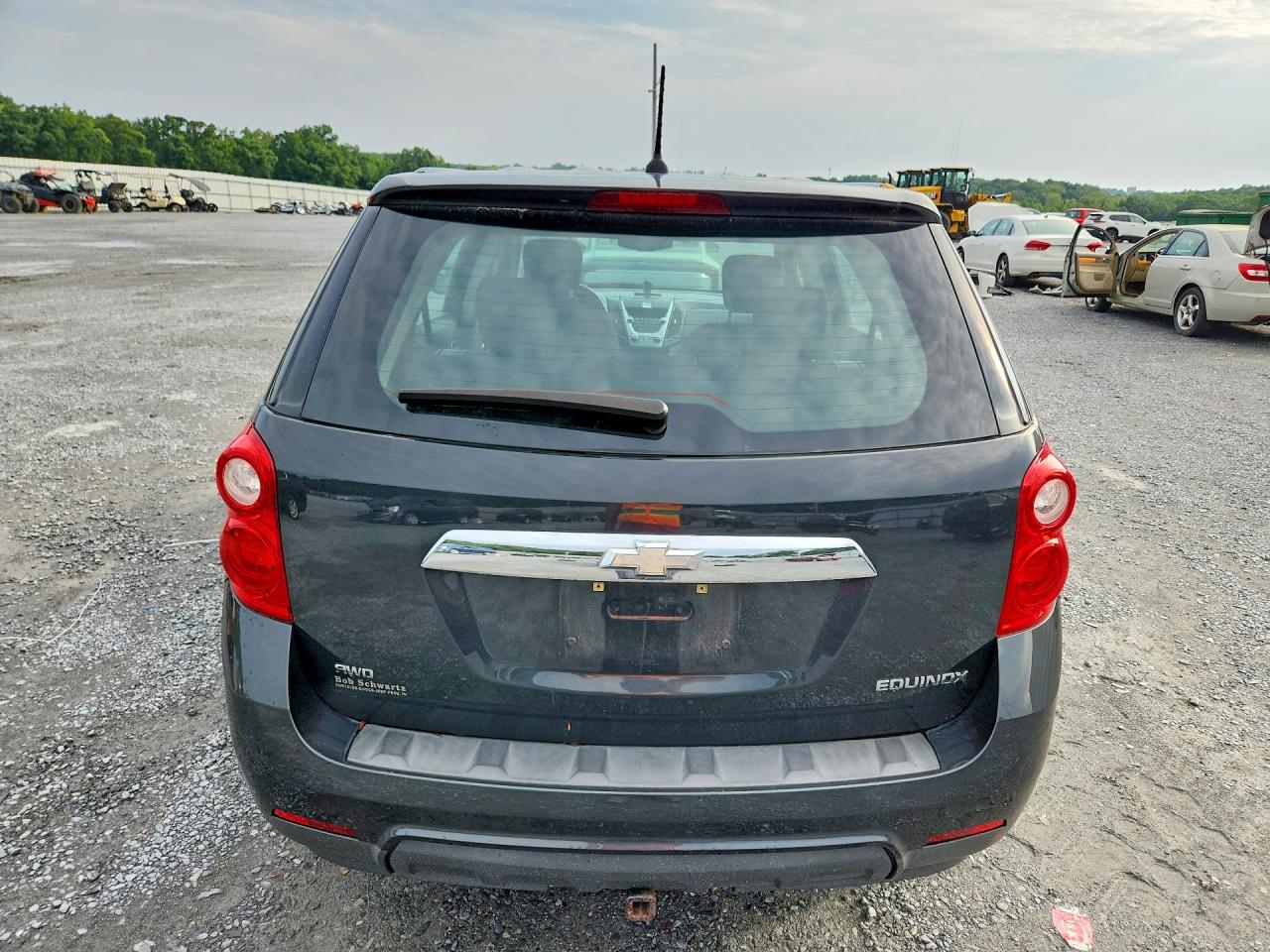 2014 Chevrolet Equinox Ls Black vin: 2GNFLEEKXE6128423
