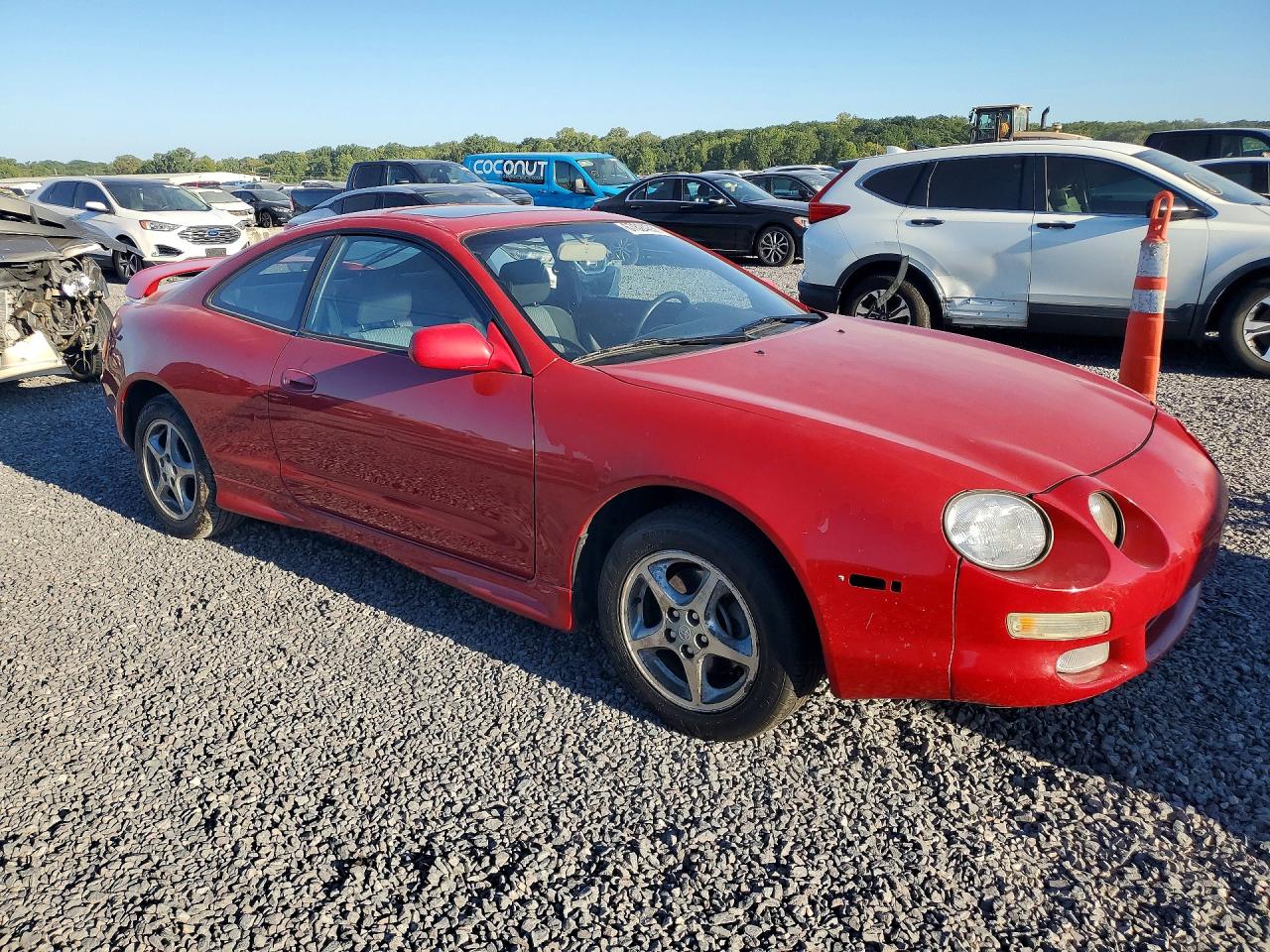 1997 Toyota Celica Gt Red vin: JT2DG02T6V0044783