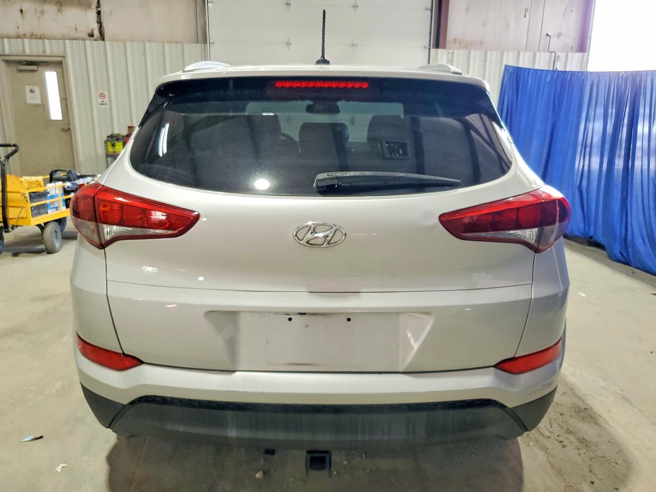 2017 Hyundai Tucson Se Silver vin: KM8J33A47HU376323