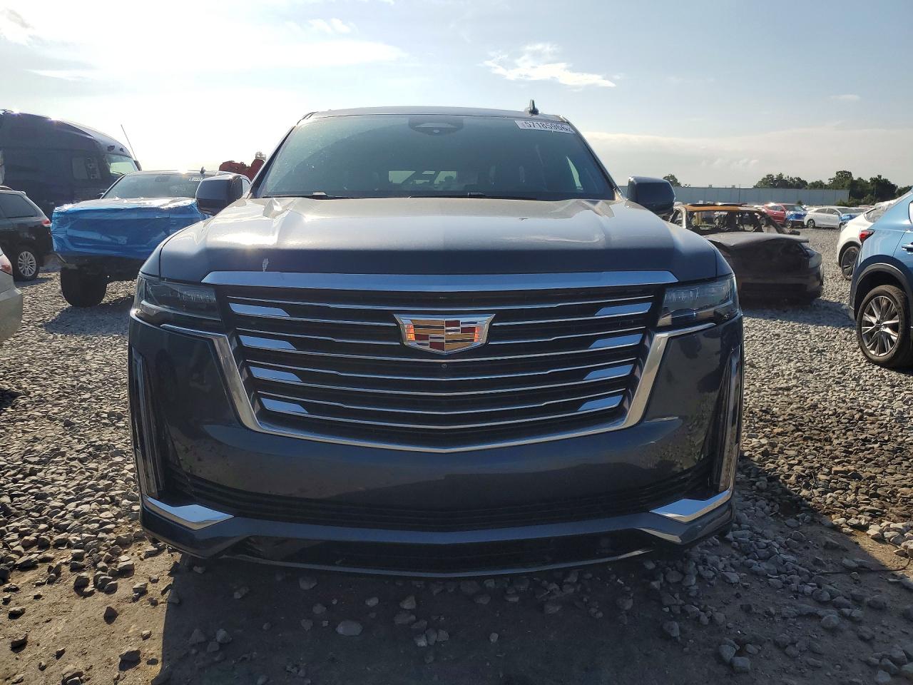2021 Cadillac Escalade Esv Premium Luxury Platinum Blue vin: 1GYS4MKLXMR172818