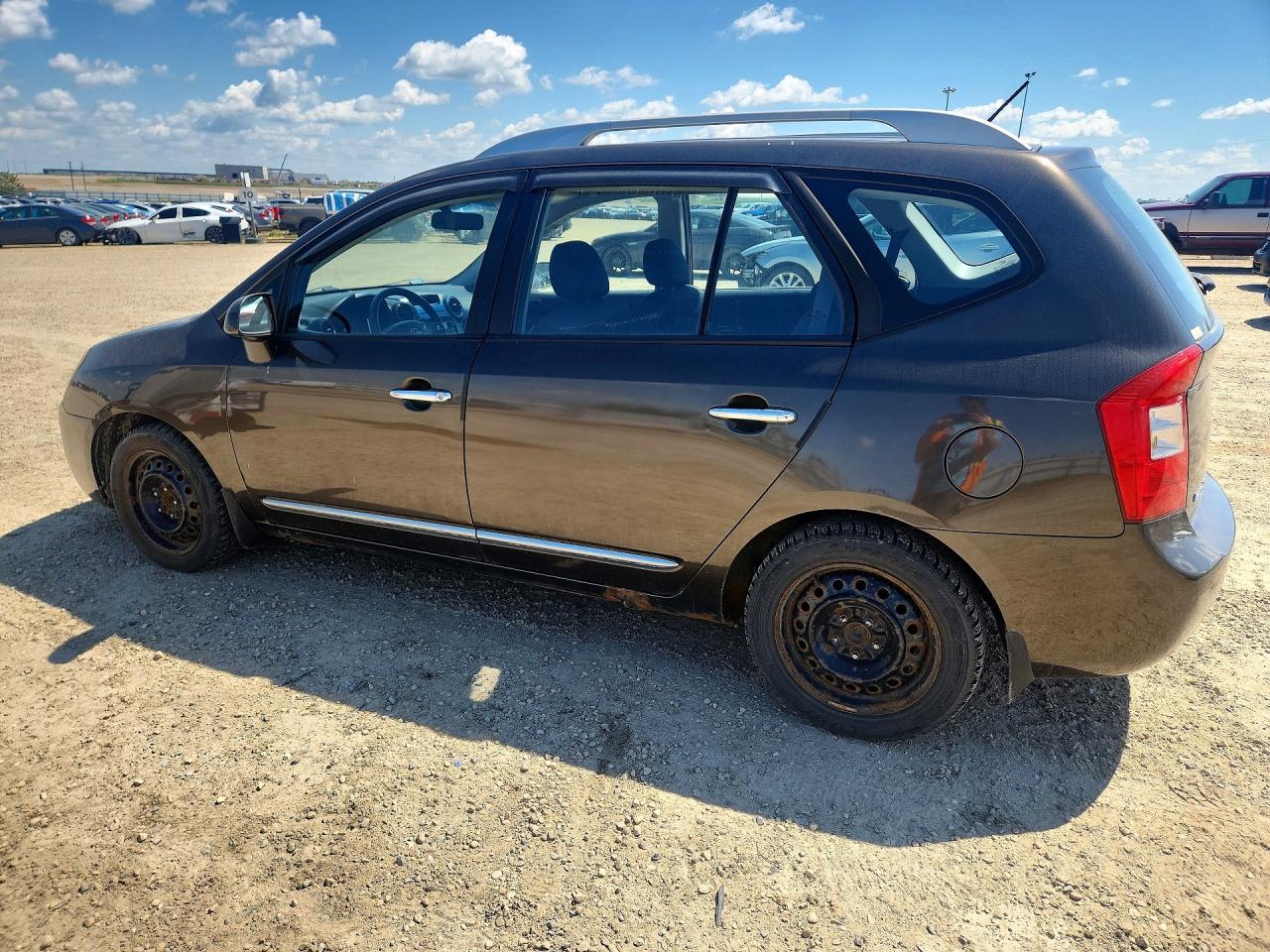 2012 Kia Rondo Brown vin: KNAHH8A88C7412318