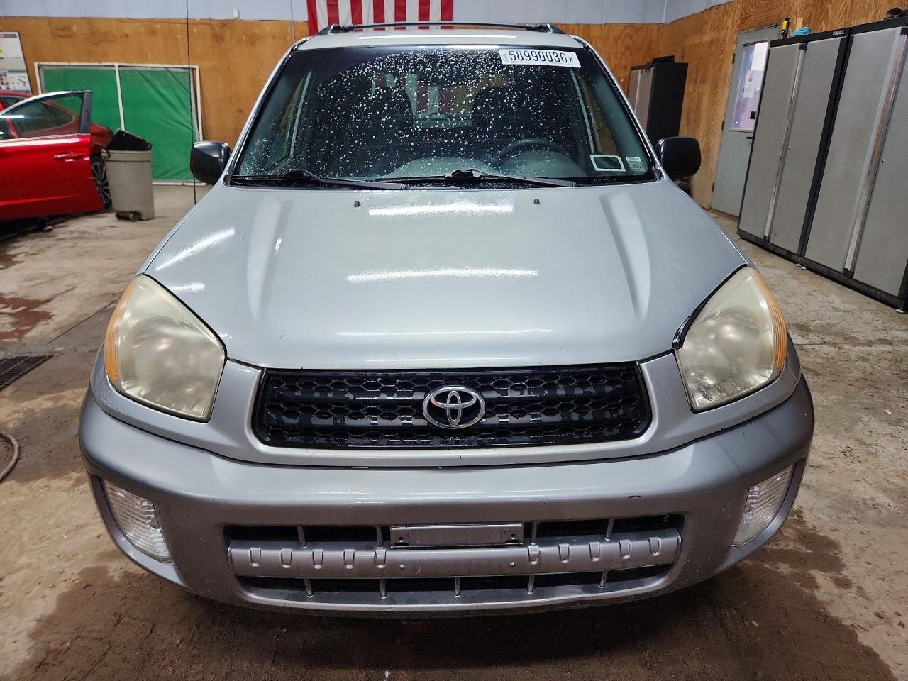 2002 Toyota Rav4 Base Silver vin: JTEHH20V026024295