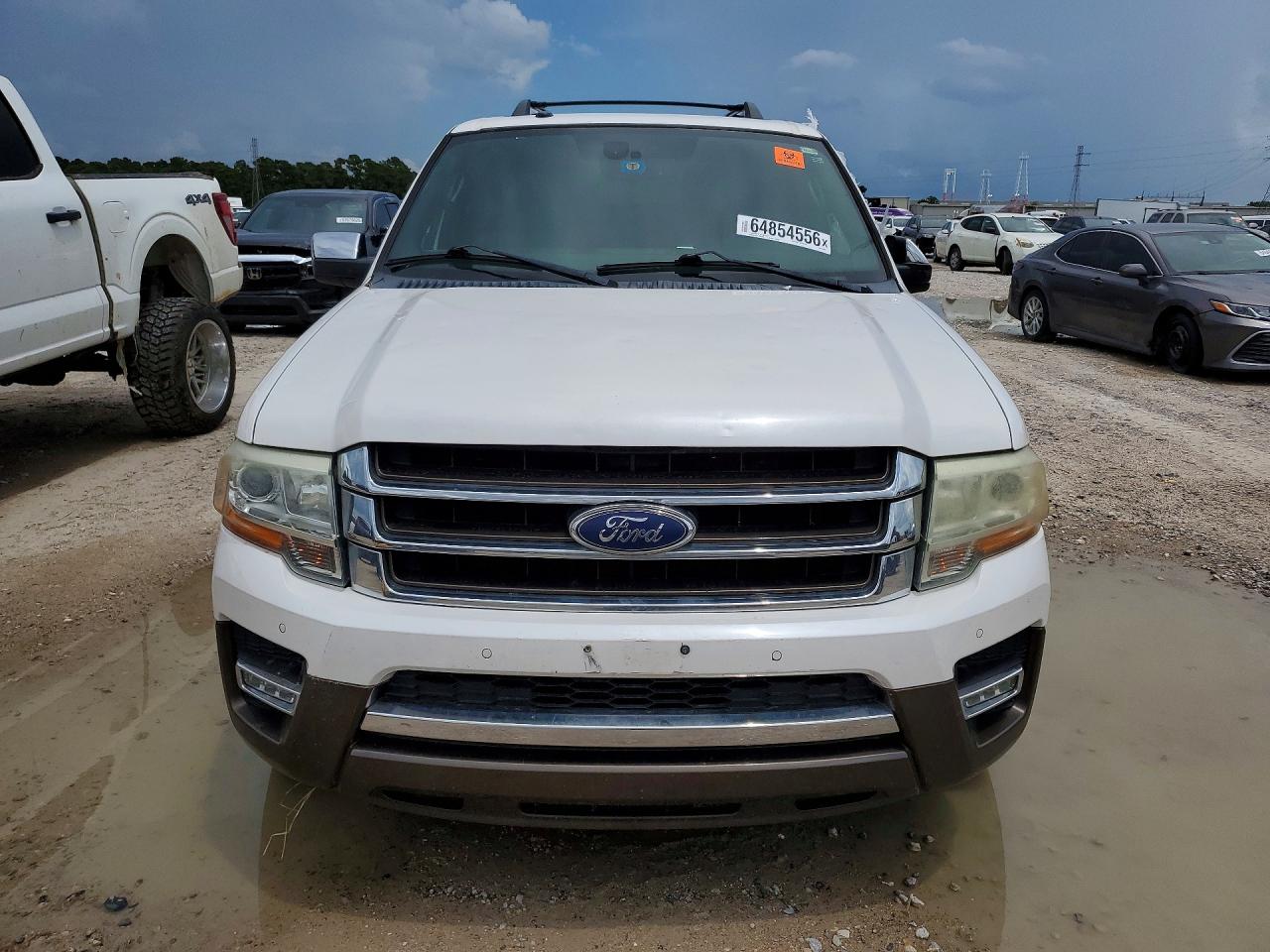 2015 Ford Expedition El Xlt White vin: 1FMJK1HT9FEF39307