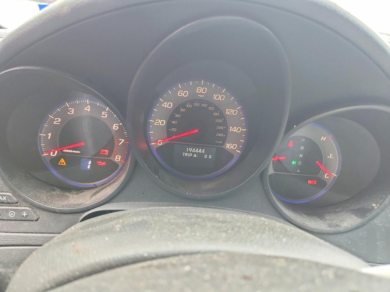 2007 Acura Tl Черный vin: 19UUA66207A019647