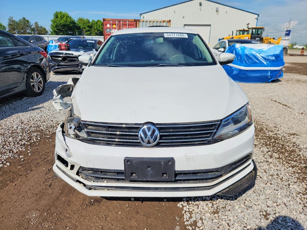 2015 Volkswagen Jetta Base White vin: 3VW2K7AJ3FM214972