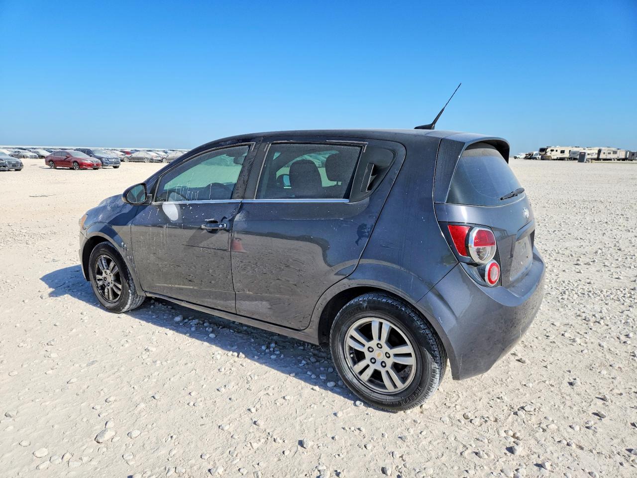2012 Chevrolet Sonic Lt Gray vin: 1G1JC6SB0C4204901