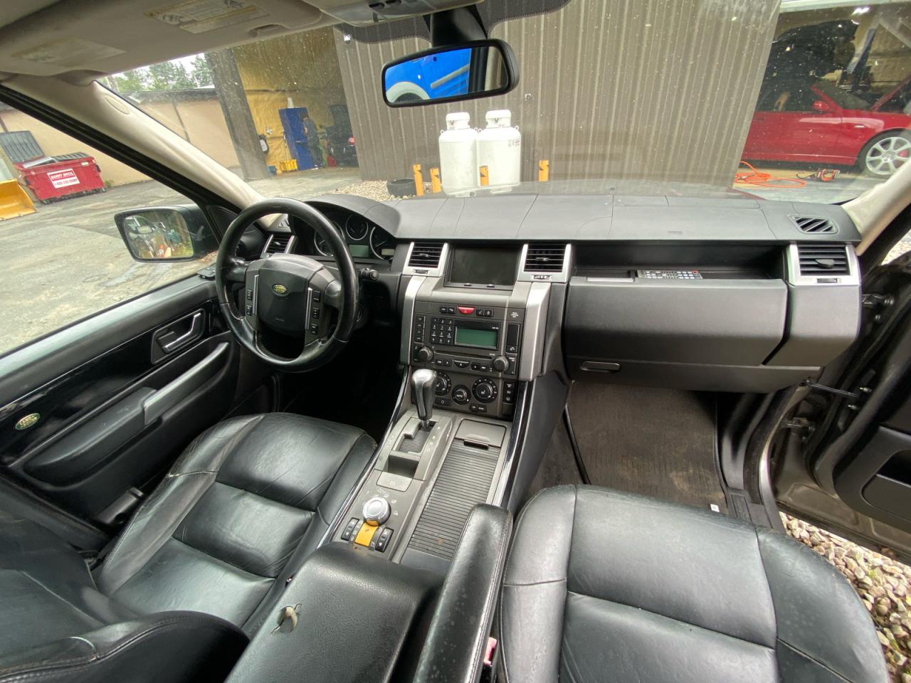 2007 Land Rover Range Rover Sport Hse Gray vin: SALSK25487A988846