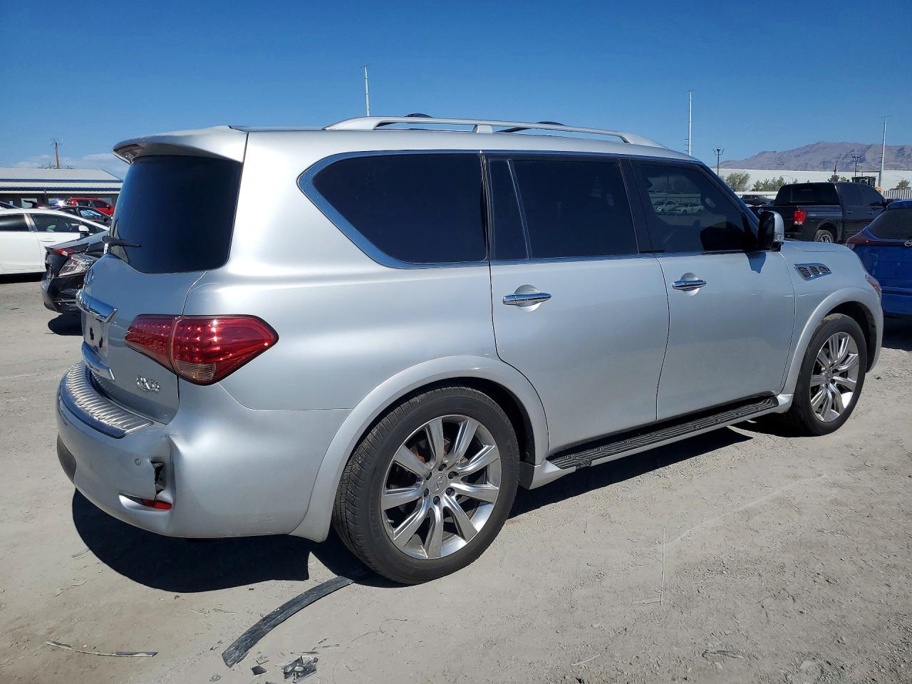 2012 Infiniti Qx56 Base Серебряный vin: JN8AZ2NF4C9516112