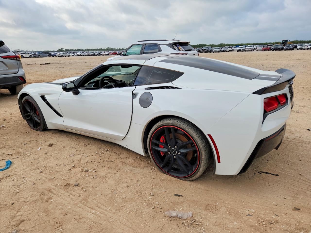 2015 Chevrolet Corvette Stingray Z51 3lt White vin: 1G1YM2D72F5120249