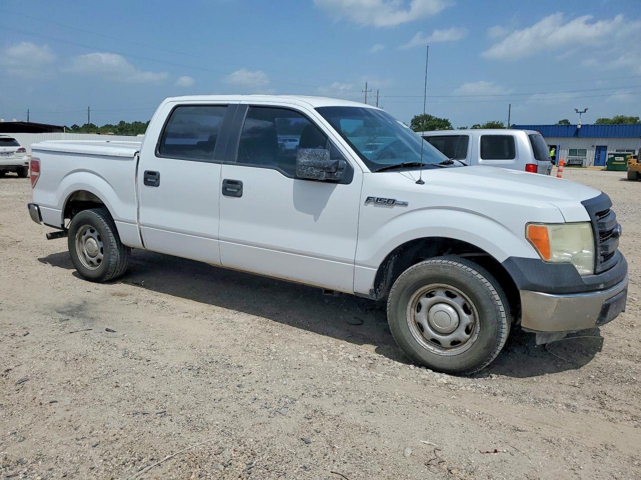 2014 Ford Pk White vin: 1FTFW1CF3EKG24725