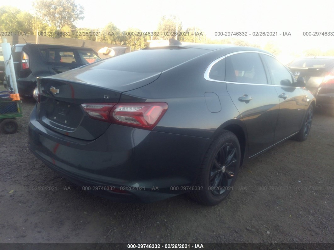 2019 Chevrolet Malibu Lt Gray vin: 1G1ZD5ST1KF136887