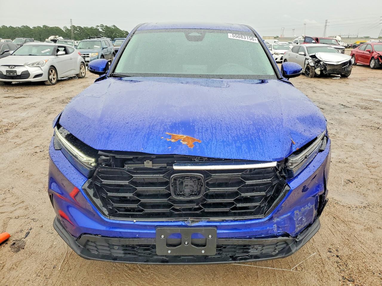 2025 Honda Cr-v Exl Синий vin: 2HKRS3H73SH306037
