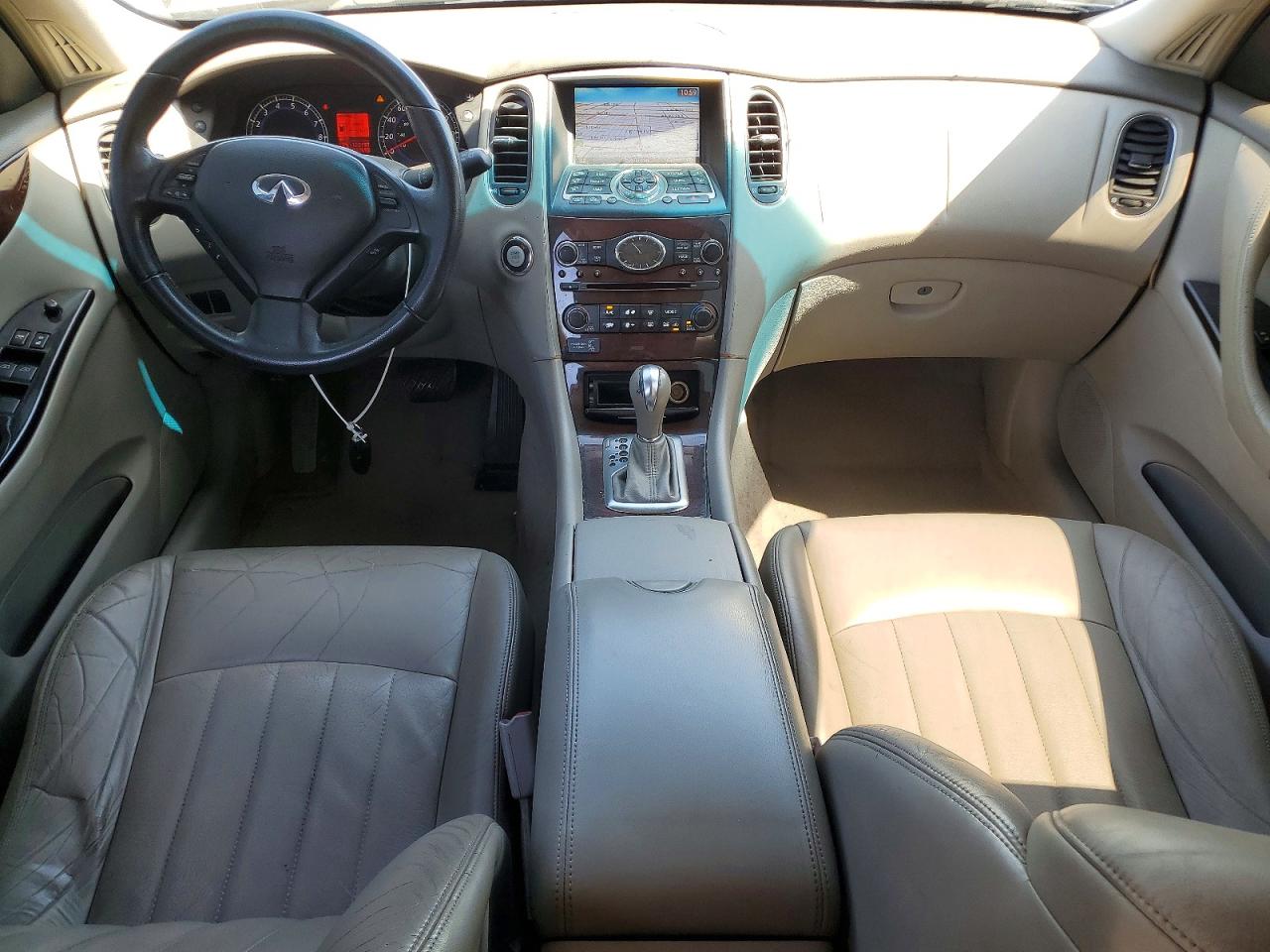 2010 Infiniti Ex35 Base Коричневый vin: JN1AJ0HP9AM702270