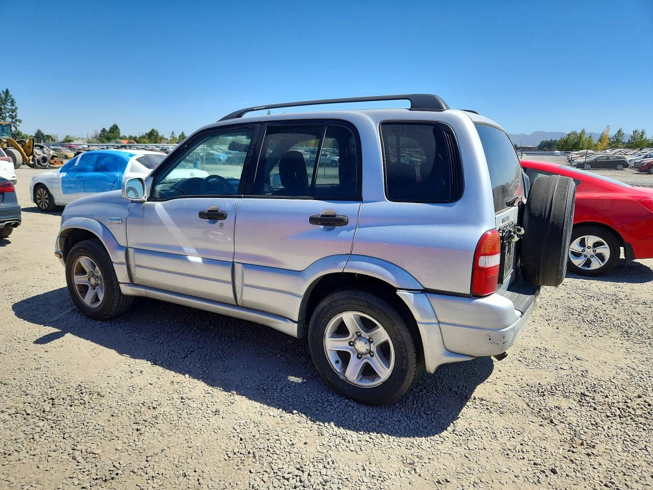 2003 Suzuki Grand Vitara Jlx Limited Silver vin: JS3TD62V334102646