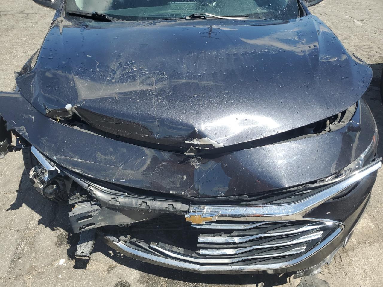 2023 Chevrolet Malibu Lt Серый vin: 1G1ZD5ST5PF219813 Damage: Left Front Rail, Kinked, > 12 Inches