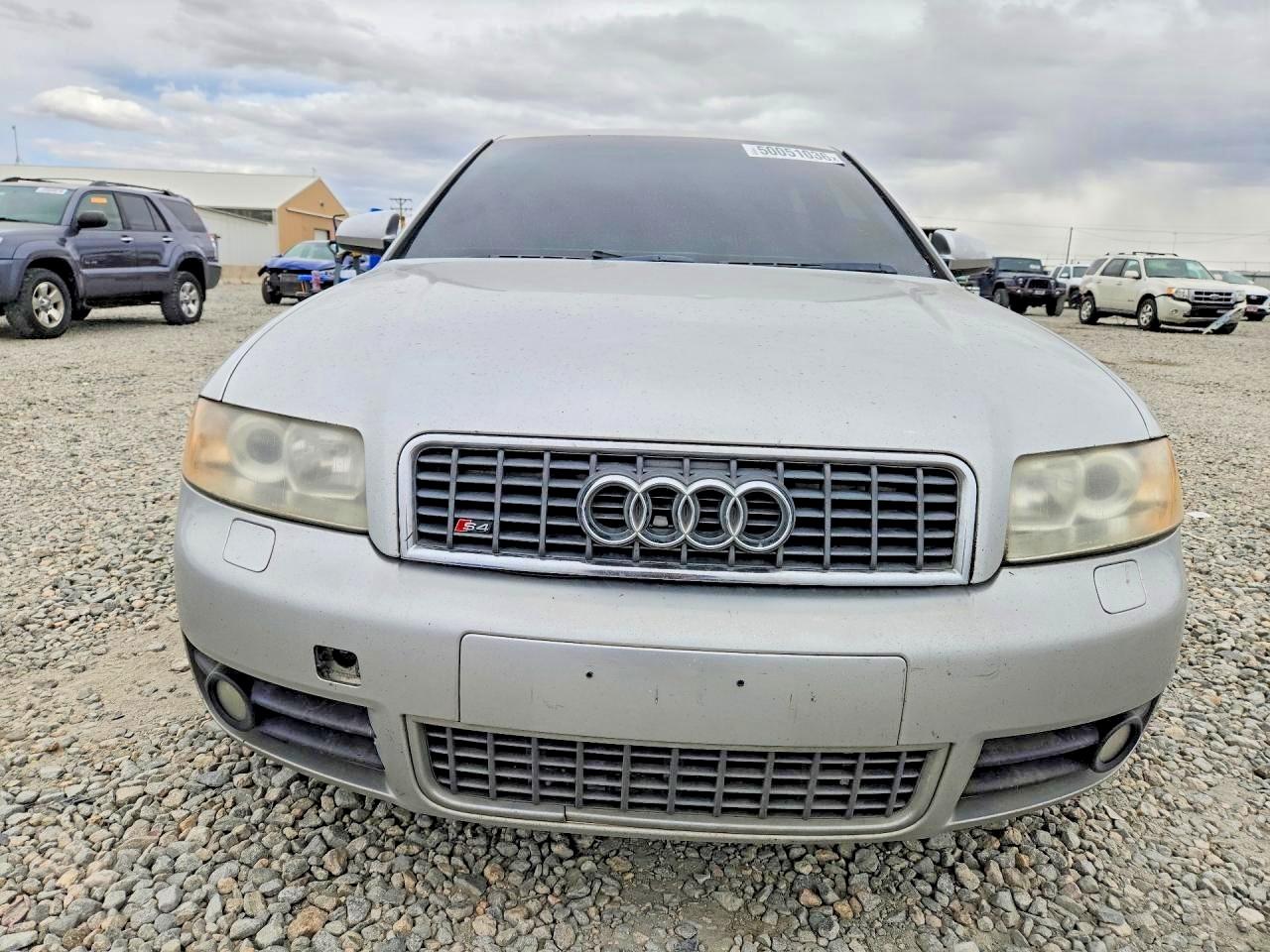 2005 Audi S4 Silver vin: WAUPL68E25A020371