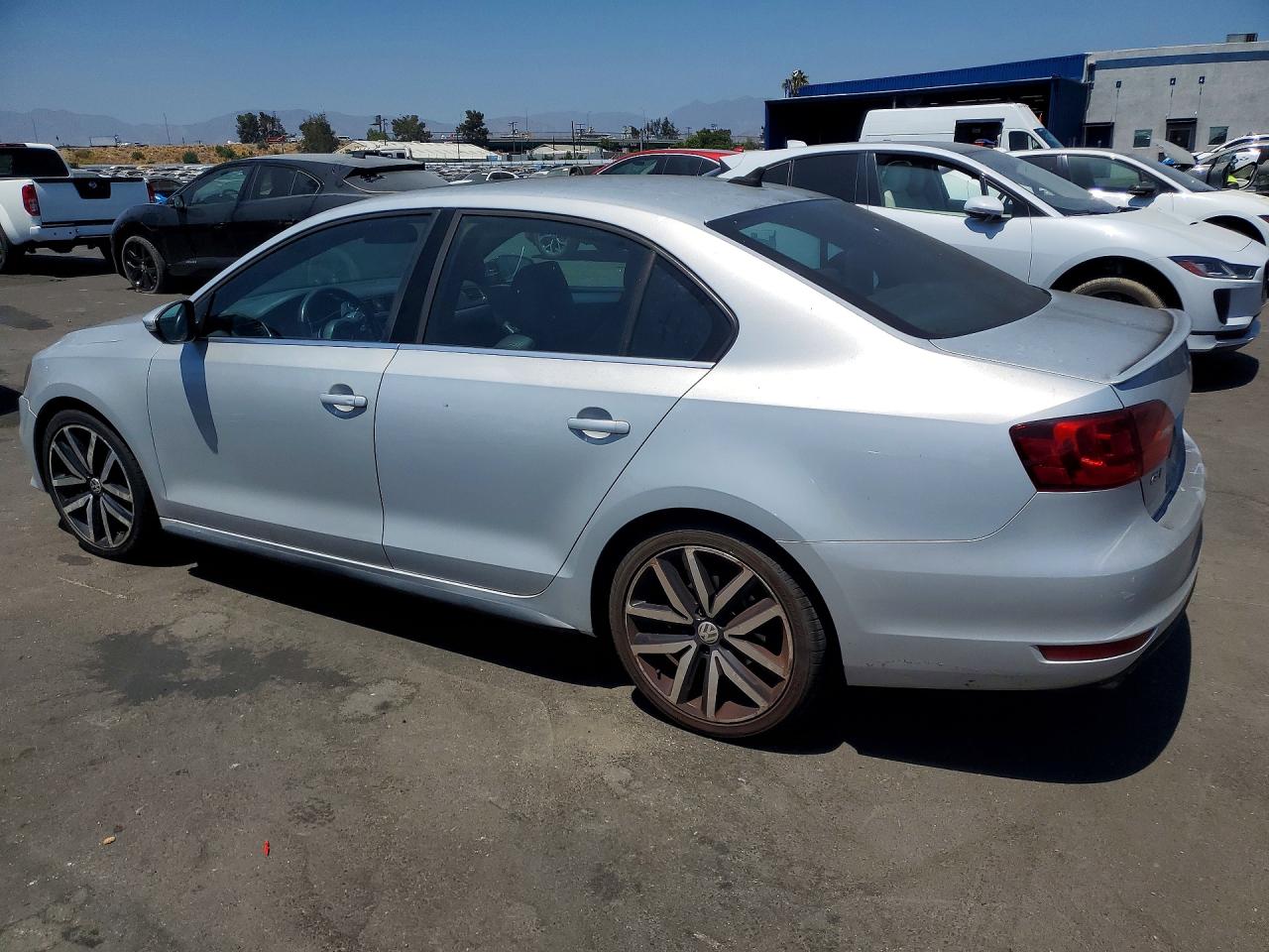 2013 Volkswagen Jetta Gli Silver vin: 3VW4A7AJ0DM210239