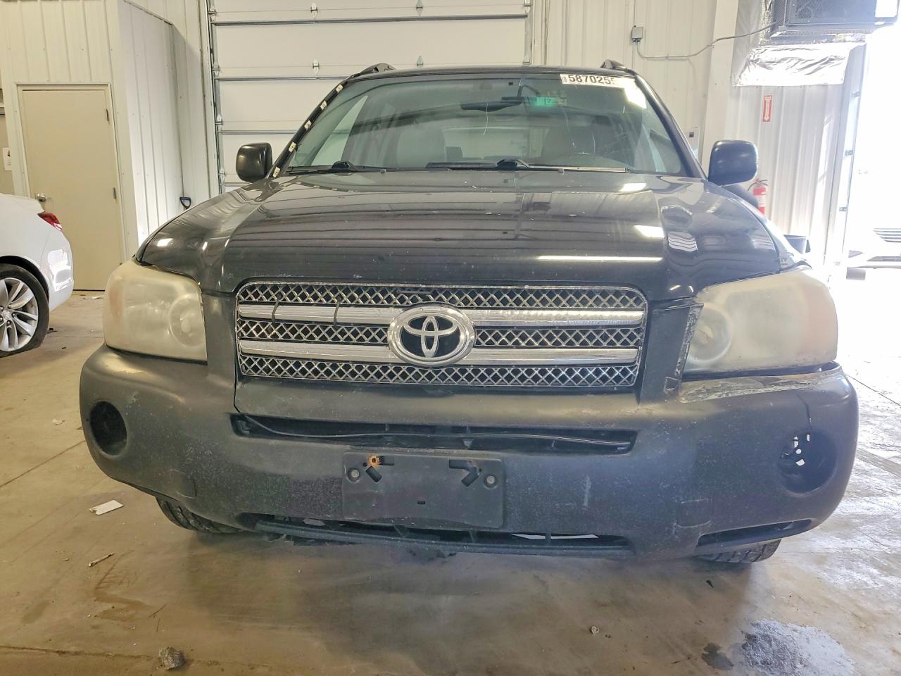 2006 Toyota Highlander Hybrid Black vin: JTEEW21A260015109