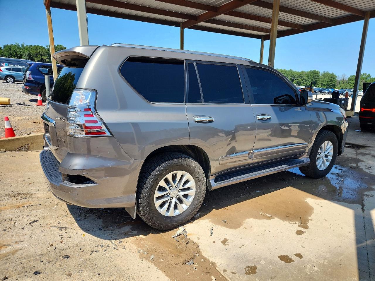 2014 Lexus Gx 460 Gray vin: JTJBM7FX1E5072780