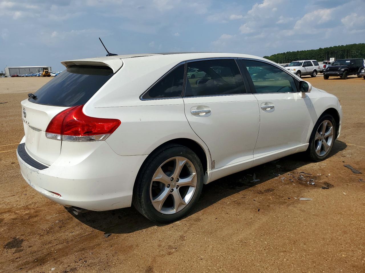 2009 Toyota Venza Fwd V6 White vin: 4T3ZK11A19U007837