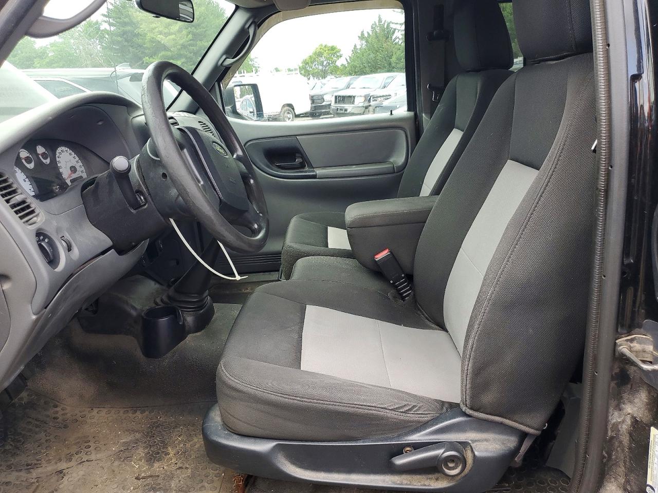 2010 Ford Ranger Super Cab Black vin: 1FTLR4FE5APA09282