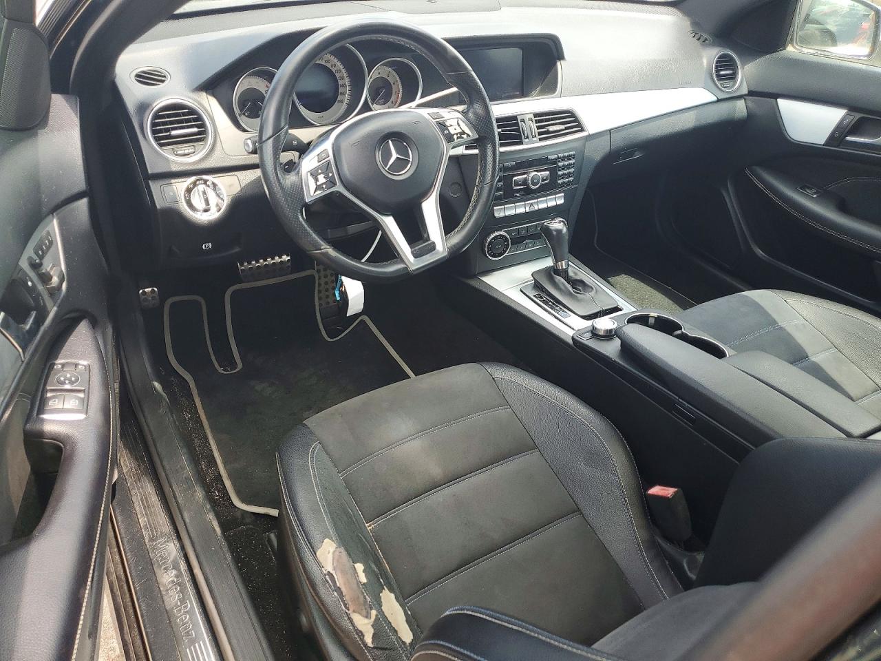 2015 Mercedes-benz C 250 Black vin: WDDGJ4HBXFG387171