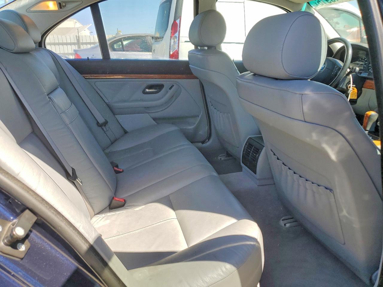2001 Bmw 530 I Automatic Blue vin: WBADT63421CF05810