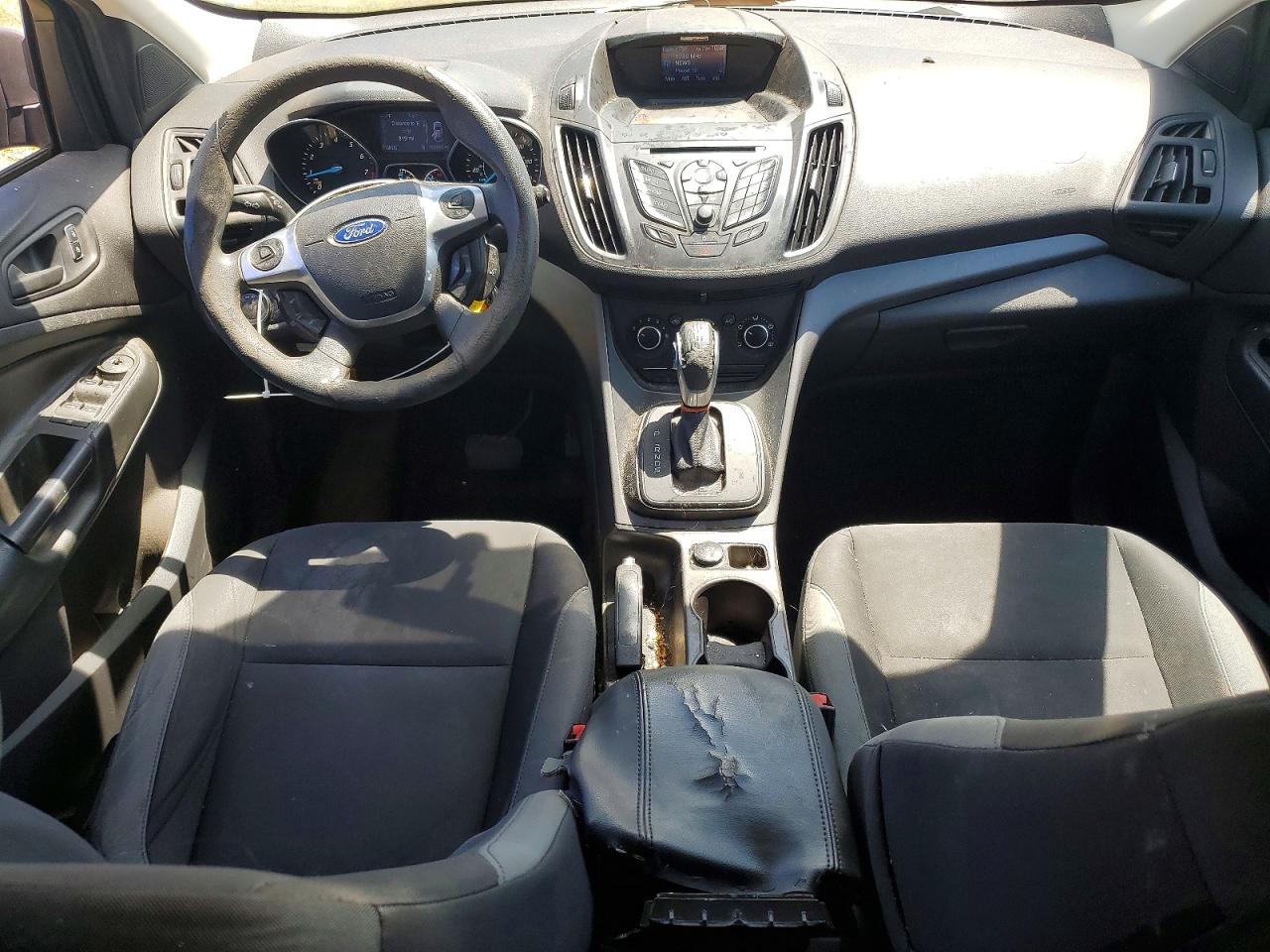 2014 Ford Escape S Белый vin: 1FMCU0F78EUB48592